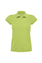 Load image into Gallery viewer, B&amp;C Womens/Ladies Heavymill Cotton Short Sleeve Polo Shirt (Pistachio)