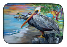 Load image into Gallery viewer, 14 in x 21 in Pelican view Dish Drying Mat