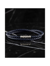 Load image into Gallery viewer, The Delta Double - Navy/Silver