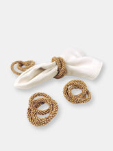 Load image into Gallery viewer, Mala Wooden Bead Napkin Ring