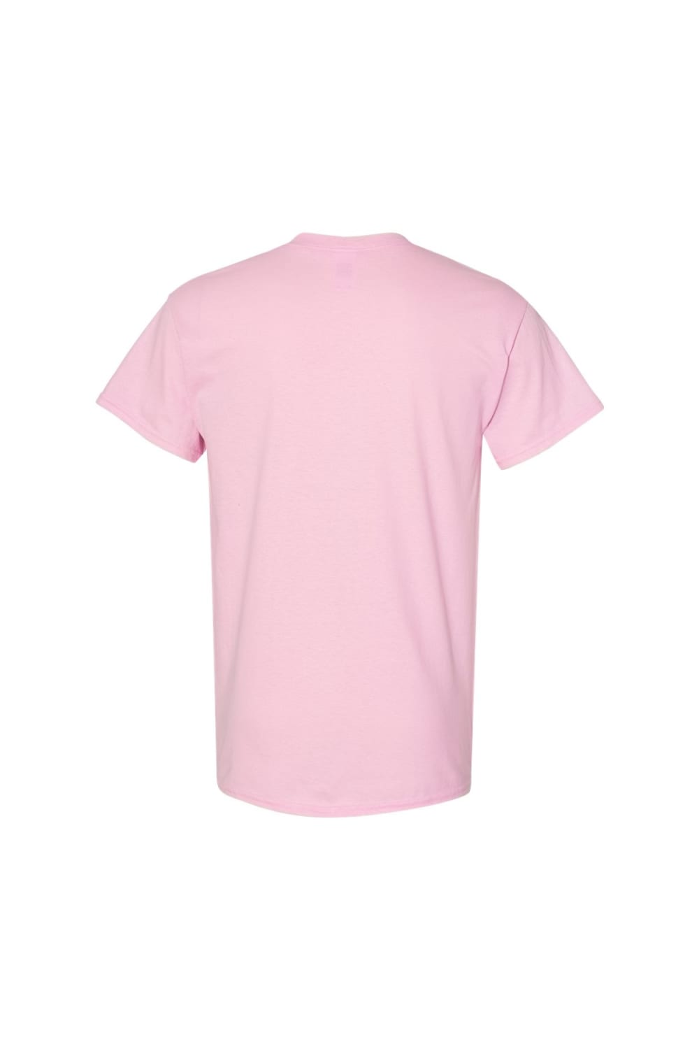Gildan Mens Heavy Cotton Short Sleeve T-Shirt (Pack of 5) (Safety Pink)