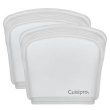 Load image into Gallery viewer, Cuisipro Reusable Bags Clear 200ml (set of 2)