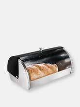 Load image into Gallery viewer, Bread Box With Metallic Door