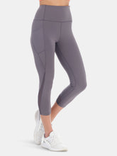 Load image into Gallery viewer, Active 7/8 Length Legging With Sheer Mesh Panels &amp; Pockets