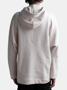 Sweatshirt With Asymmetric Cuts and Hood