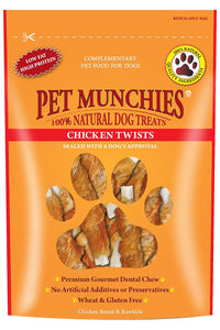 Pet Munchies Chicken Twists Dog Treats (May Vary) (10.2oz)