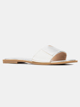Load image into Gallery viewer, Women&#39;s Janice One Banded Flat Slides