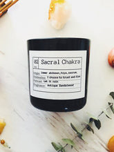 Load image into Gallery viewer, Sacral Chakra Soy Candle, Slow Burn Candle