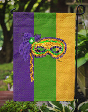 Load image into Gallery viewer, Mardi Gras Mask Garden Flag 2-Sided 2-Ply