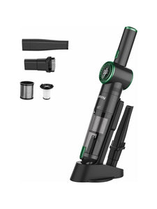 Portable Rechargeable Handheld Cordless Vacuum With 15KPA Strong Suction, LED Display And Fast Charging Dock For Car, Pets And Home