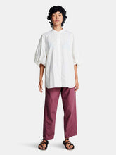 Load image into Gallery viewer, Twisted Sleeve Shirt in Off White