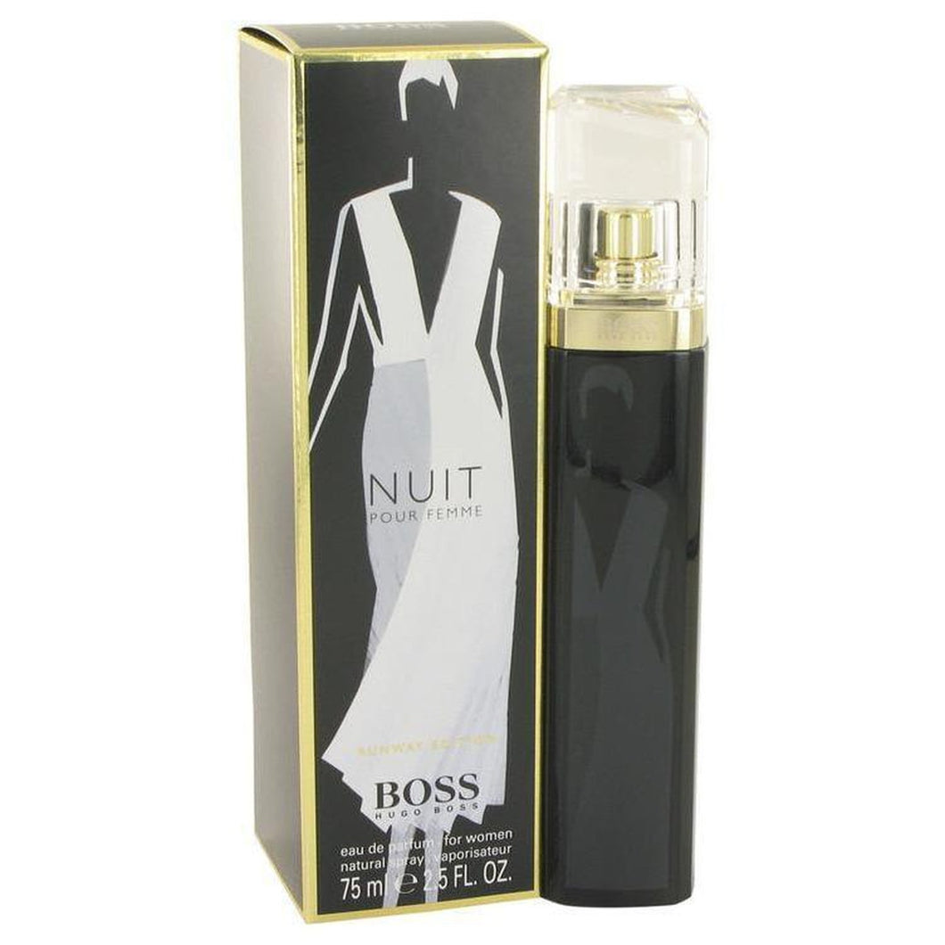 Boss Nuit Eau De Parfum Spray - Runway Edition -Tester 2.5 oz