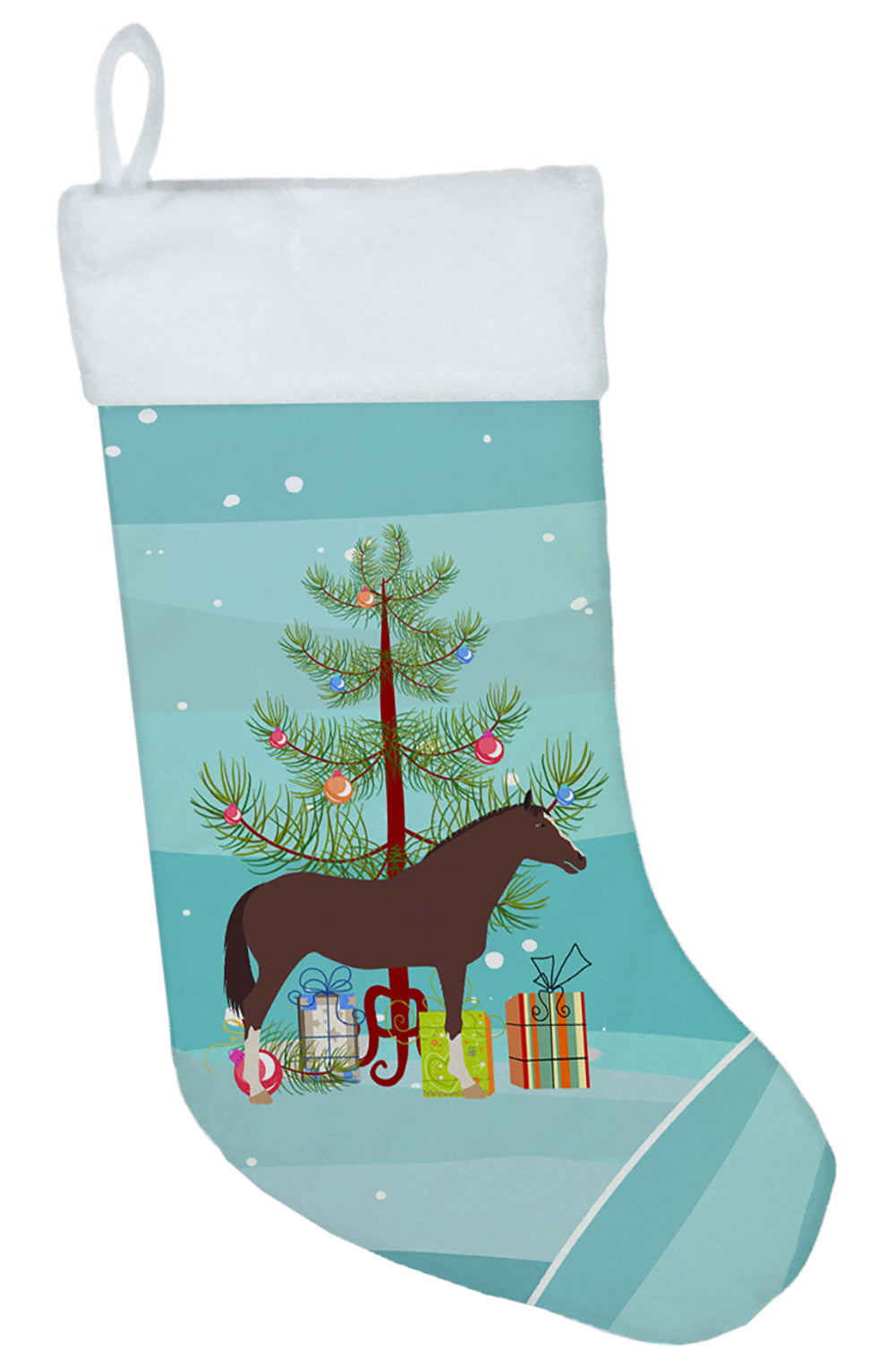 English Thoroughbred Horse Christmas Christmas Stocking