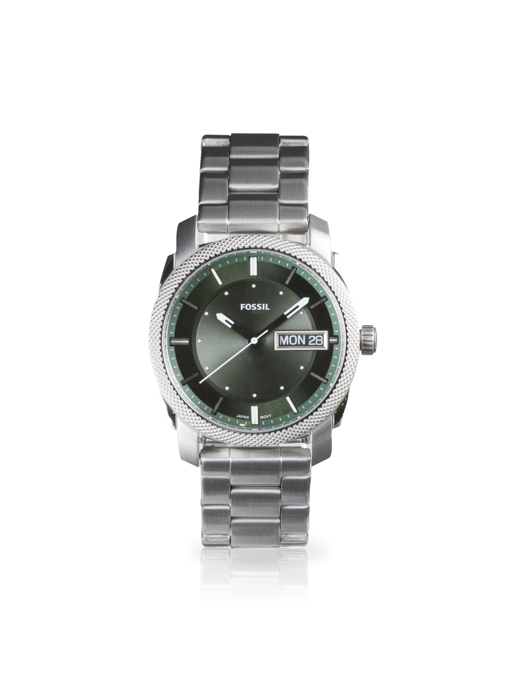 FS5899 Elegant Japanese Movement Fashionable Machine Three-Hand Date Stainless Steel Watch