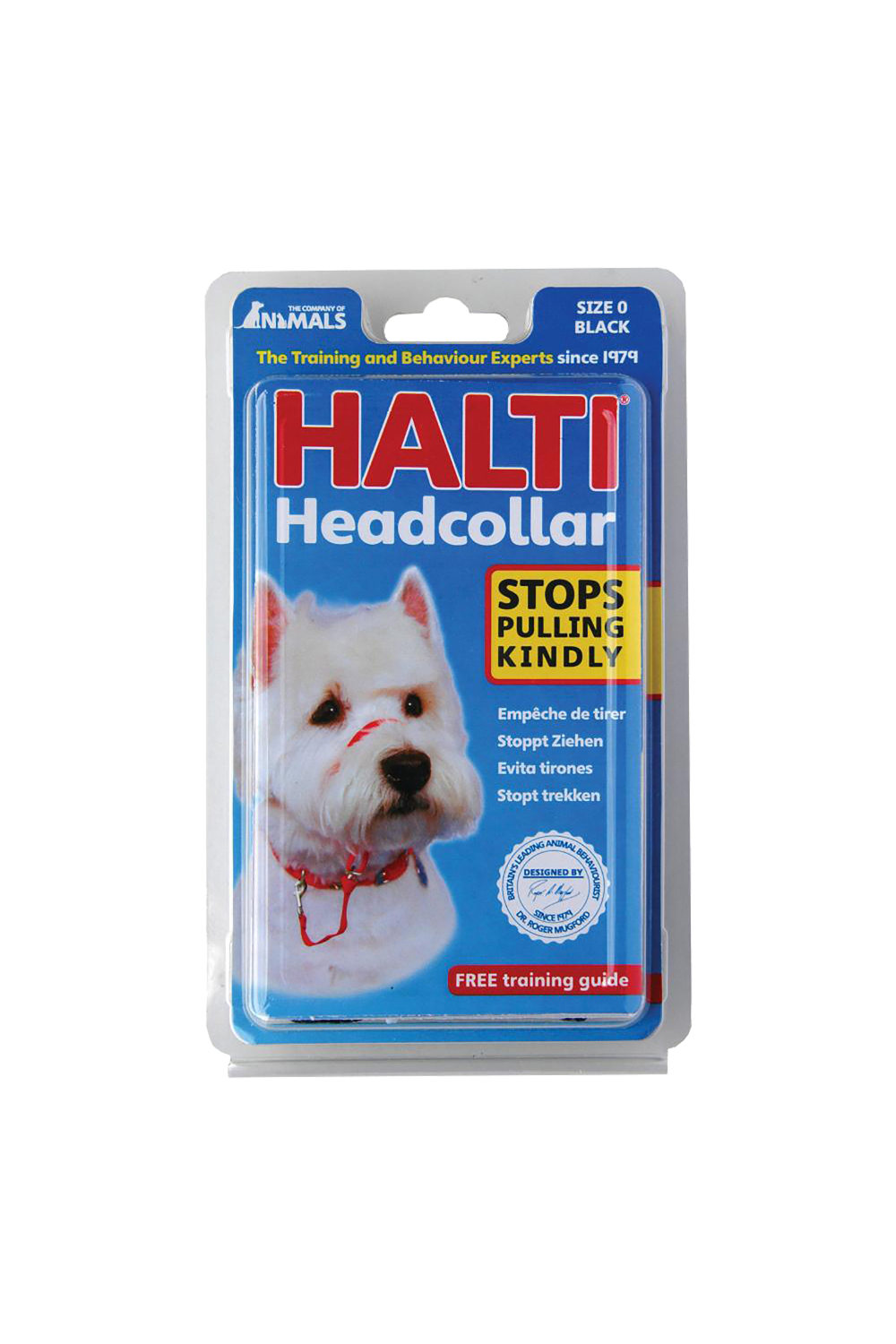 HALTI Comfort Steering Bite Stopping Head Control Collar (Black) (0)