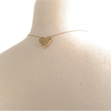 Load image into Gallery viewer, Jille Bean 36&quot; Double Hearts Pendant 14K Gold Plated Brass