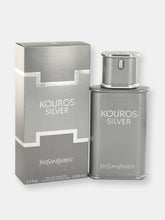 Load image into Gallery viewer, Kouros Silver by Yves Saint Laurent Eau De Toilette Spray 3.4 oz