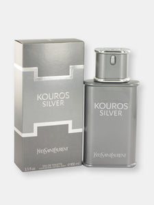 Kouros Silver by Yves Saint Laurent Eau De Toilette Spray 3.4 oz