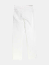 Load image into Gallery viewer, J Brand Women&#39;s White Mid Rise Straight Jean