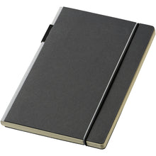 Load image into Gallery viewer, JournalBooks Cuppia Notebook (Solid Black/Gray) (8 x 5.6 x 0.4 inches)
