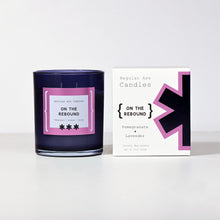 Load image into Gallery viewer, On the Rebound 11oz Candle, Pomegranate + Lavender