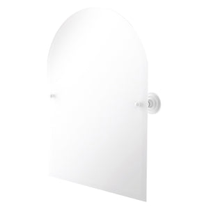 Prestige Que-New Collection Frameless Arched Top Tilt Mirror with Beveled Edge