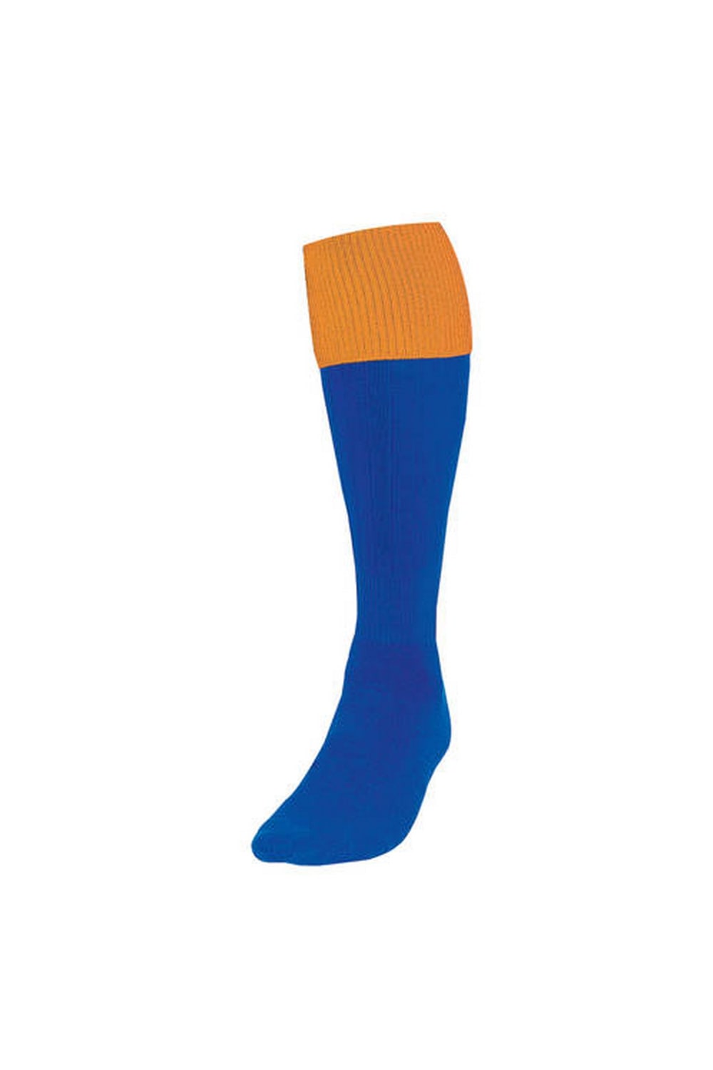 Precision Unisex Adult Turnover Football Socks (Royal Blue/Amber Glow)