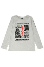 Load image into Gallery viewer, Star Wars Girls It Is Your Destiny Japanese Long-Sleeved T-Shirt (Gray)