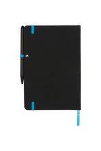 Load image into Gallery viewer, Bullet Noir Edge Notebook (Black/Blue) (Medium)