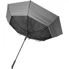 Load image into Gallery viewer, Avenue Heidi Expanding Auto Open Umbrella (Solid Black/Dark Gray) (One Size)