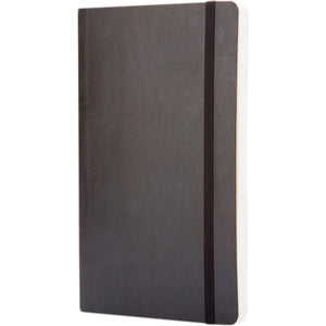 Classic L Soft Cover Squared Notebook (One Size) - Solid Black