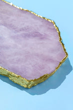 Load image into Gallery viewer, Dazzle Rose Quartz Cheese Board