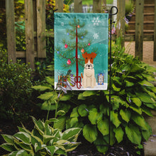 Load image into Gallery viewer, Merry Christmas Tree Wire Fox Terrier Garden Flag 2-Sided 2-Ply