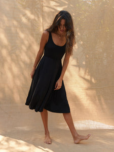 Mona Dress in Black