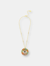Load image into Gallery viewer, Multi Crystal Evil Eye Pendant