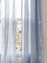 Load image into Gallery viewer, Chambray Linen Curtain with Tassels