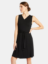Load image into Gallery viewer, Astor Wrap Dress - Black