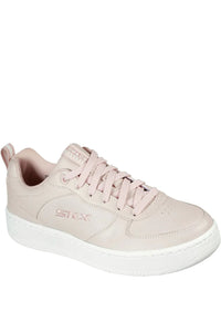Womens Sport Court 92 Leather Sneakers
