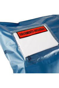 Essentials Documents Enclosed Parcel Wallets (Clear) (A7)