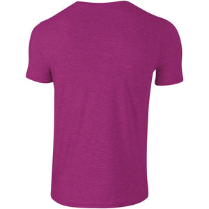 Gildan Mens Short Sleeve Soft-Style T-Shirt (Antique Heliconia)