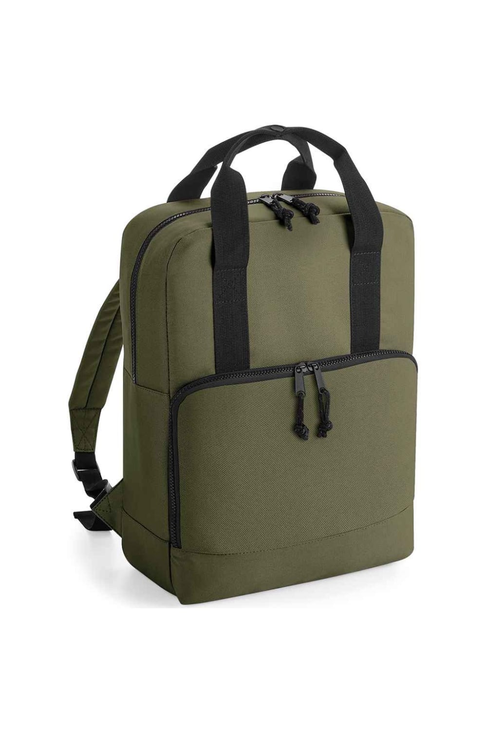 Bagbase Cooler Recycled Backpack (Military Green) (One Size)