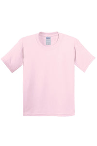 Childrens Unisex Heavy Cotton T-Shirt - Light Pink