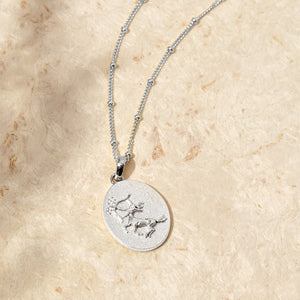 Sagittarius Necklace - Silver