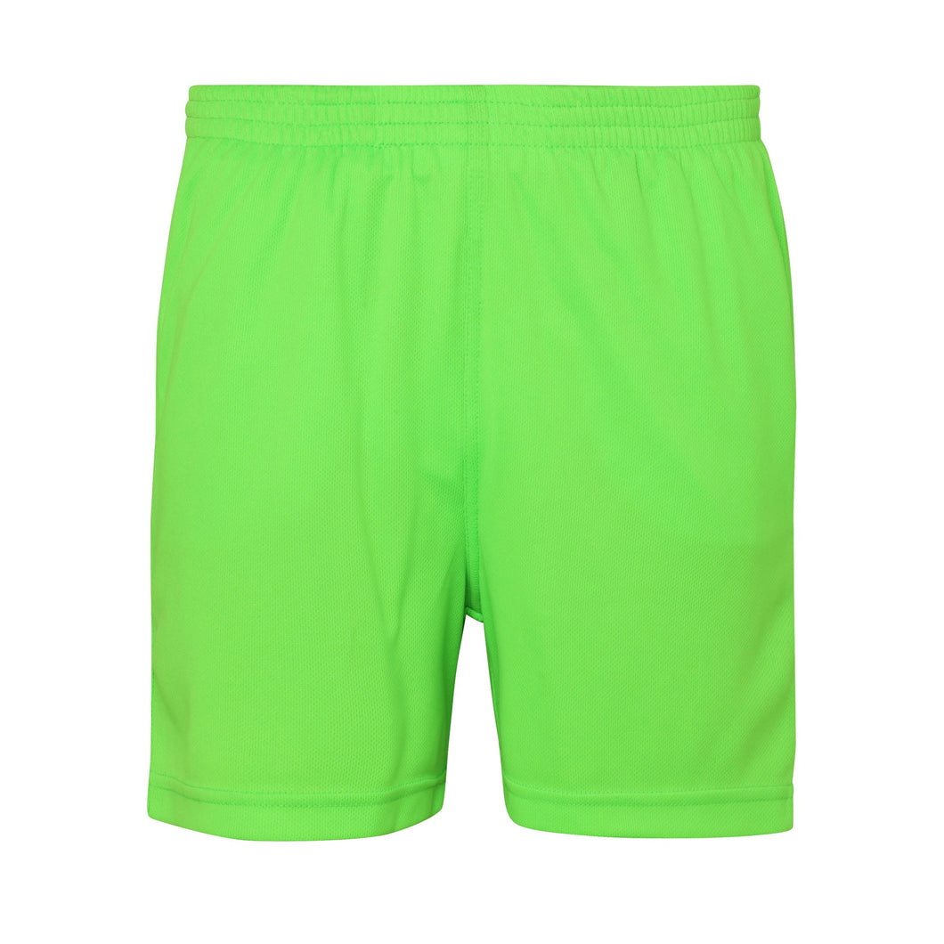 AWDis Just Cool Childrens/Kids Sports Shorts (Electric Green)