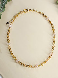 Canna Necklace - Gold