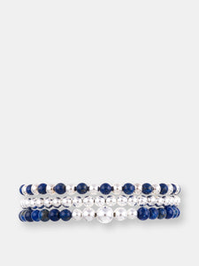 Lapis Lazuli Bracelet Bundle