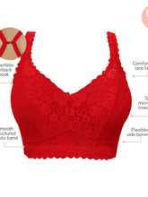 Load image into Gallery viewer, Adriana Wire-Free Lace Bralette