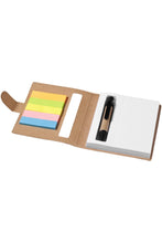 Load image into Gallery viewer, Bullet Reveal Sticky Notes Book And Pen (Natural) (4.1 x 3.1 x 0.4 inches)
