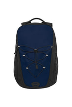 Load image into Gallery viewer, Bullet Trails Knapsack (Navy/Solid Black) (One Size)