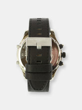 Load image into Gallery viewer, Diesel Men&#39;s Boltdown DZ7415 Black Leather Japanese Quartz Fashion Watch